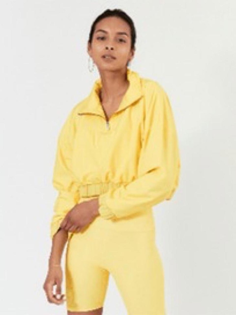 Yellow Womens Bike Shorts - Lightweight Activewear